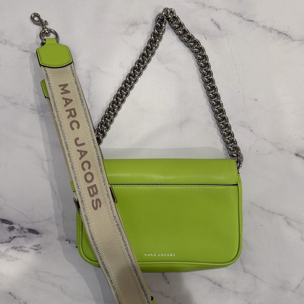 Marc Jacobs Lime Green Crossbody Bag - Picture 5 of 5
